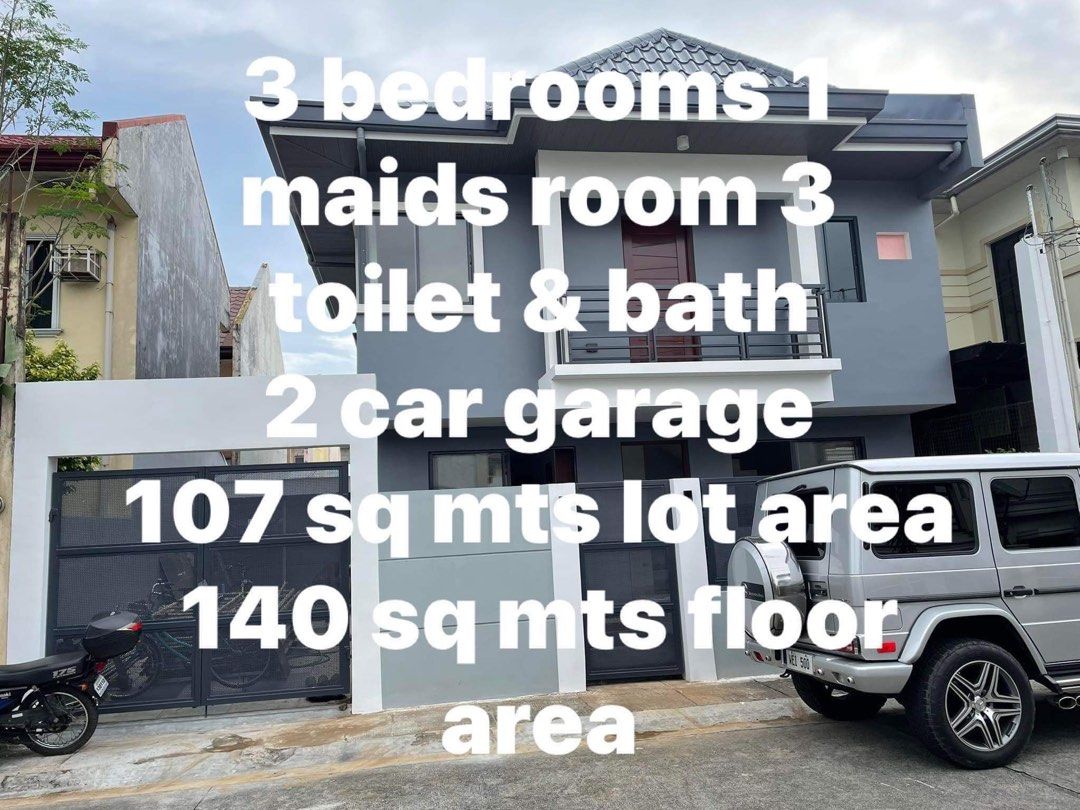 MARIKINA 4 BEDROOMS, 3 TOILET, 2 CAR GARAGE, Property, For Sale, House