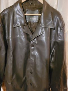 Men's Faux Leather Jacket