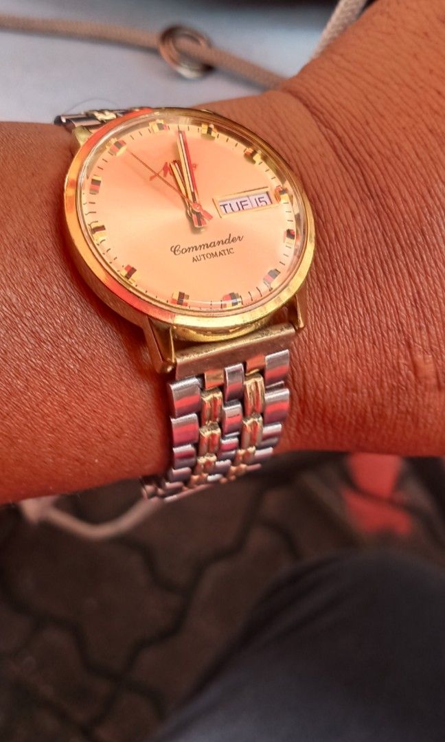 Mido gold plated automatic Men s Fashion Watches Accessories