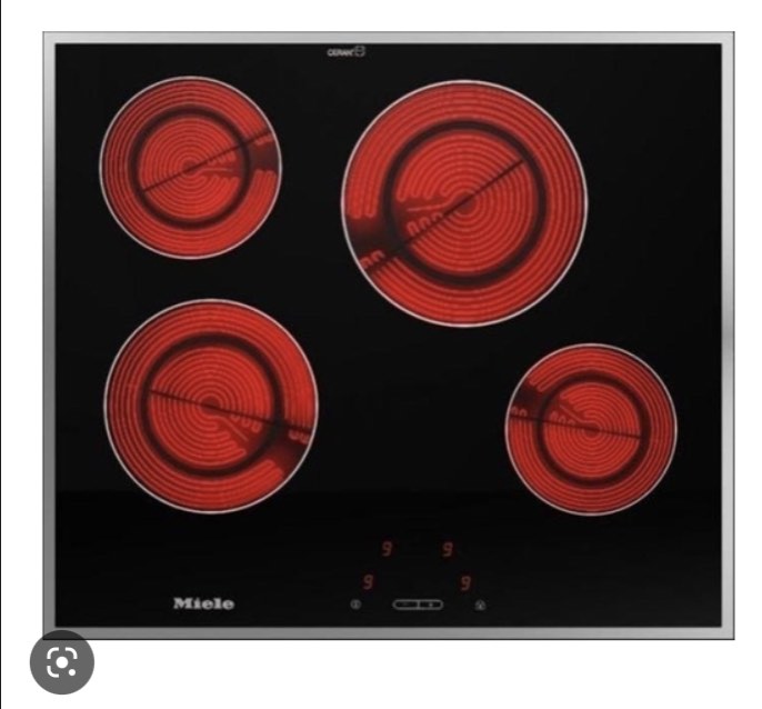 MIELE ceramic hob KM 500, TV & Home Appliances, Kitchen Appliances