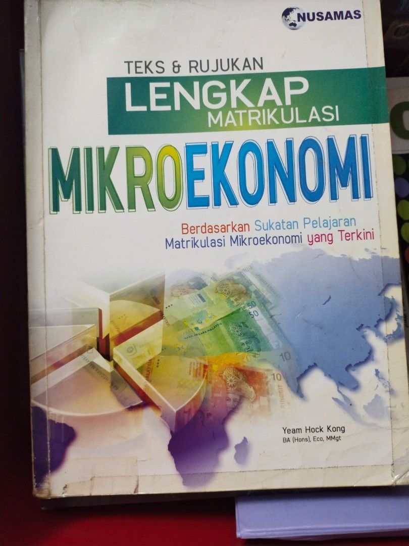 Mikroekonomi STPM SPM MATRIX, Hobbies & Toys, Books & Magazines ...