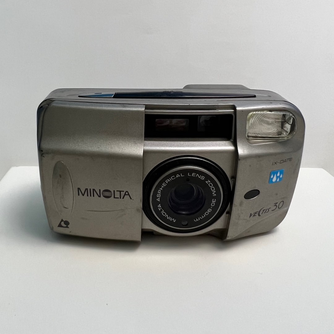 Minolta Vectis 30 Film Camera, Photography, Cameras on Carousell