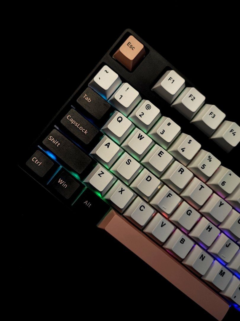 Modded Royuan TKL Dualmode Wired/Bluetooth Hotswappable RGB Gaming