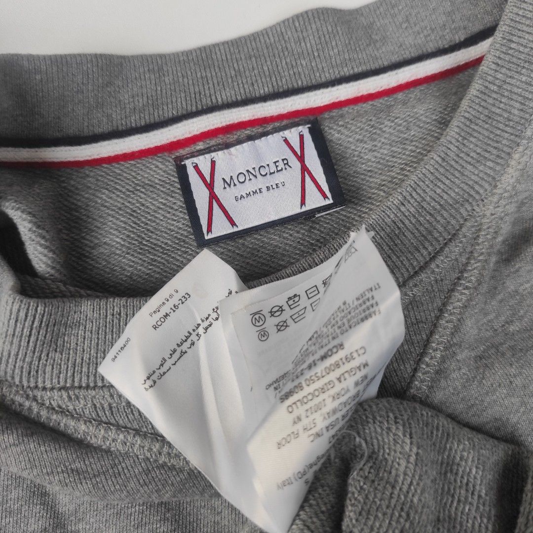 Moncler gamme bleu sweatshirt cheap