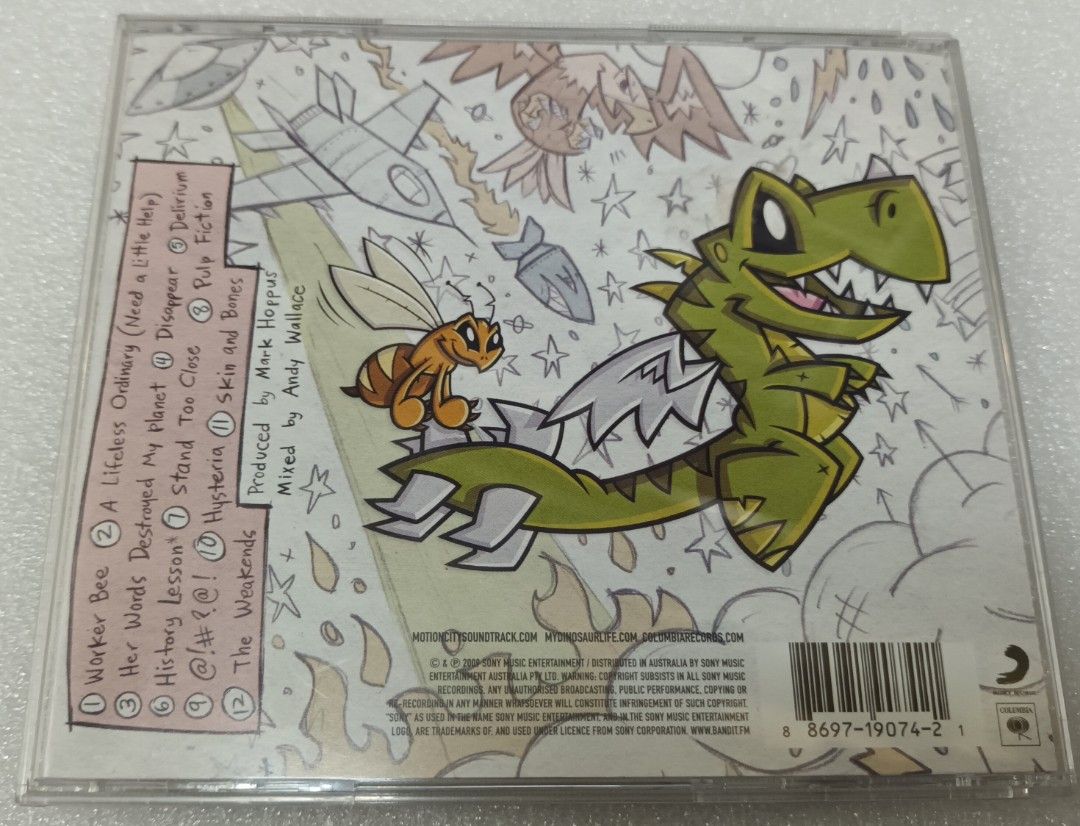 Motion City Soundtrack My Dinosaur Life, Hobbies & Toys, Music