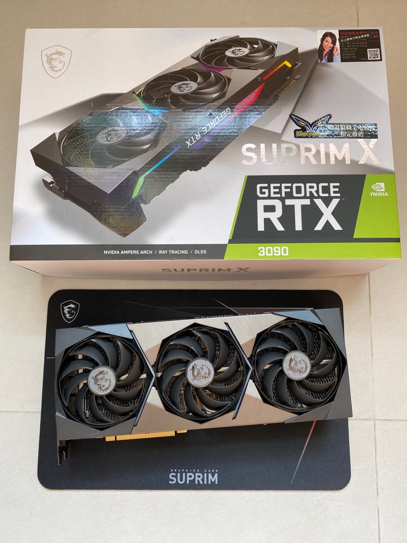 訳ありセール 格安） 3090 RTX GeForce 【3年保証】MSI SUPRIM 24G X