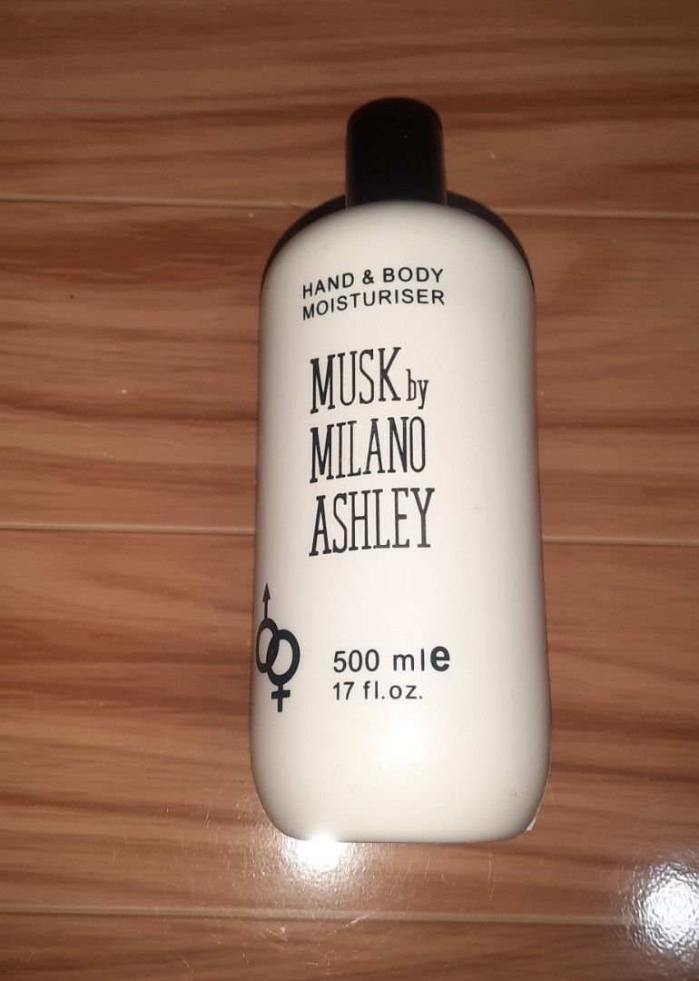 Hand & body moisturiser 2025 musk by milano ashley