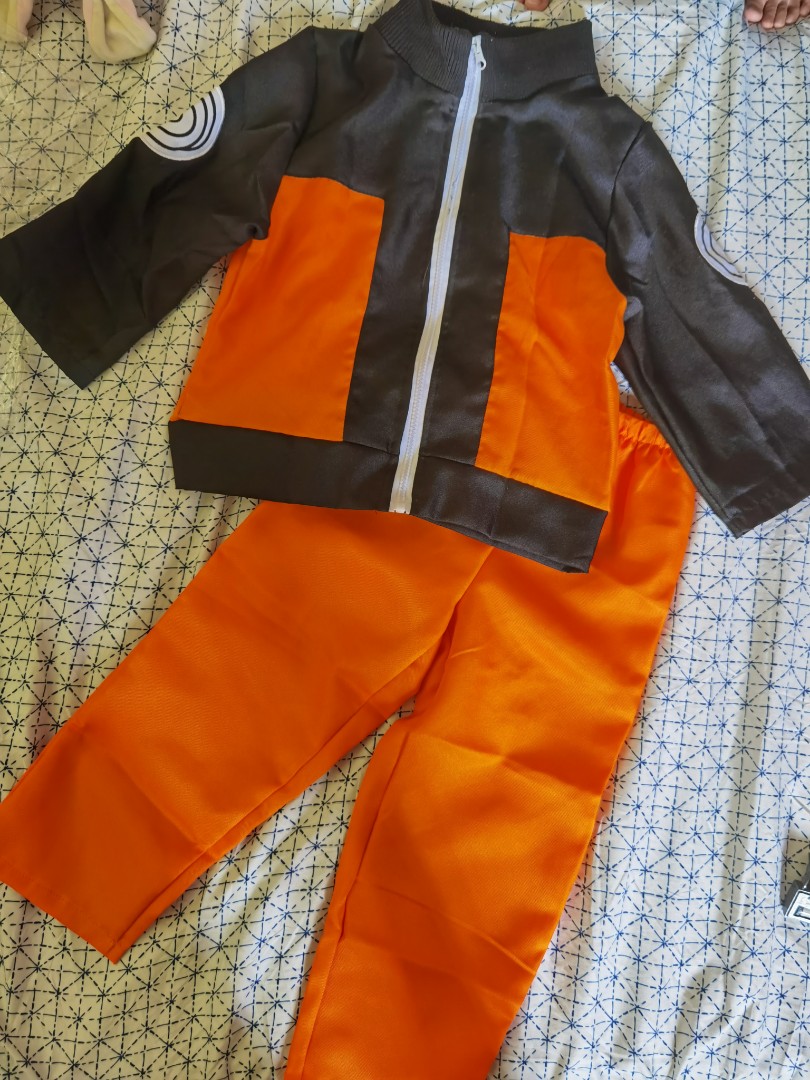 Naruto costume, Babies & Kids, Babies & Kids Fashion on Carousell