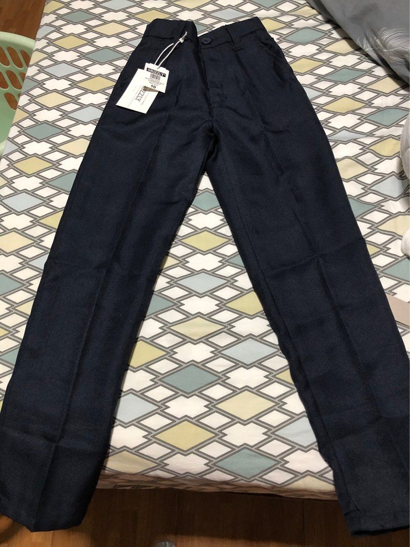 Navy blue pants school uniform, Babies & Kids, Babies & Kids Fashion on