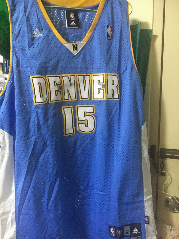 Denver Nuggets No15 Carmelo Anthony Stitched Baby Blue NBA Jersey