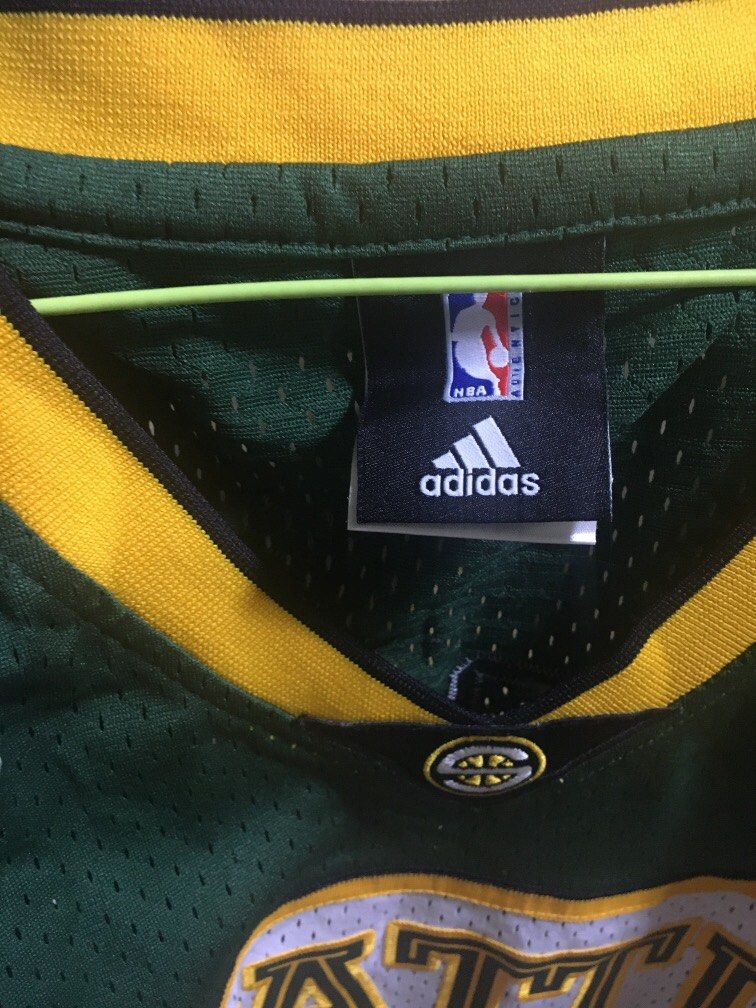 Kevin durant supersonics jersey authentic on sale