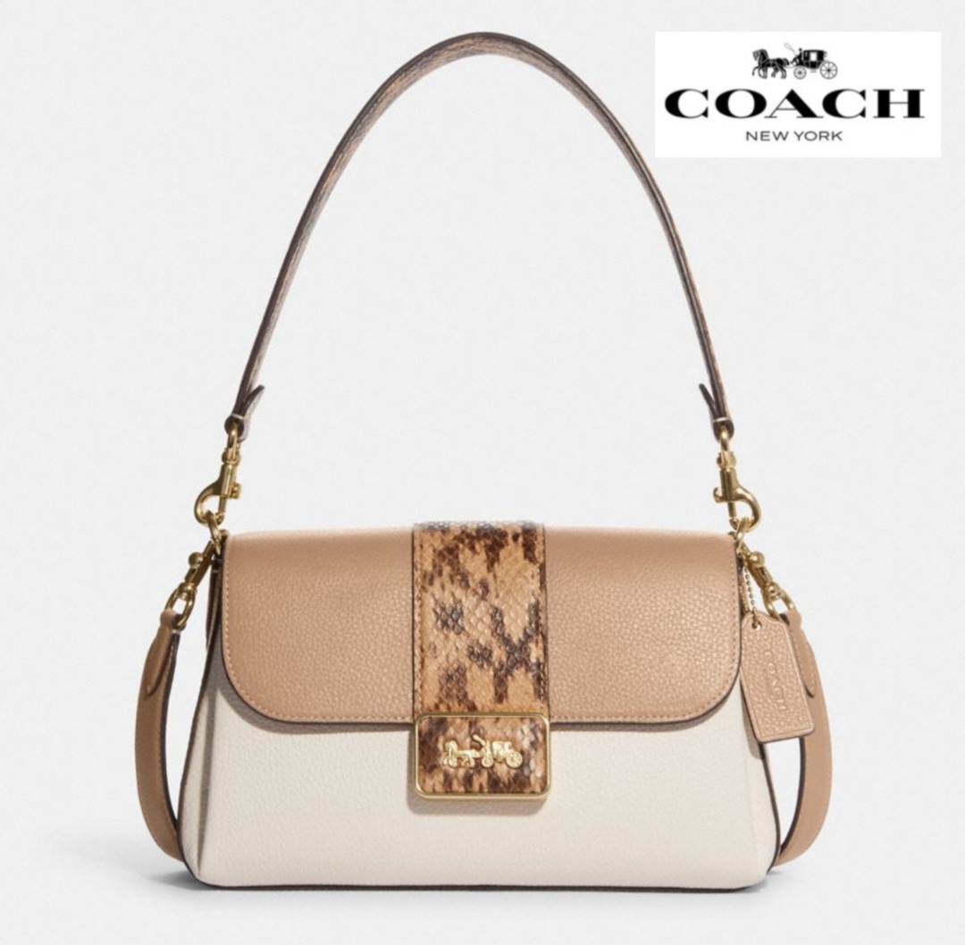 Coach grace bag in colorblock new arrivals