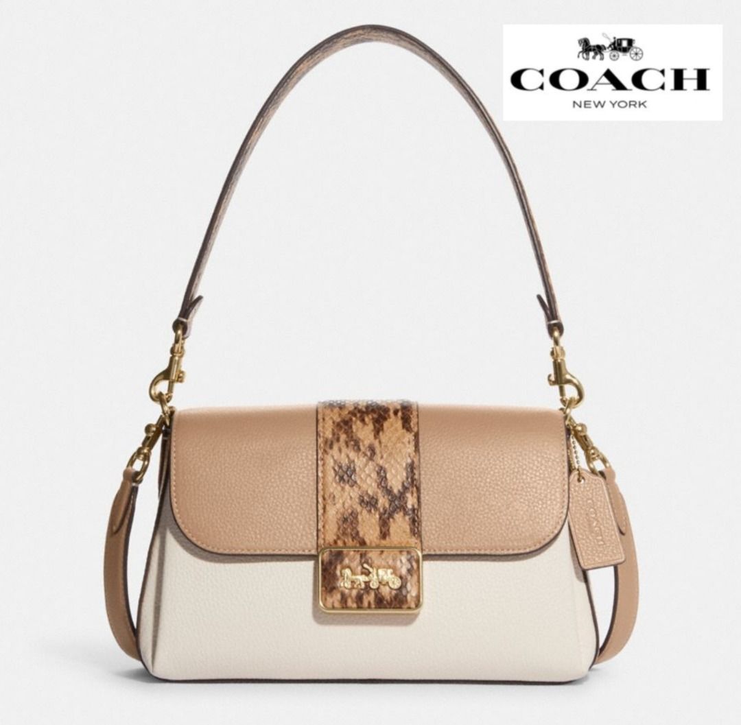 Coach grace bag in colorblock online