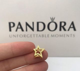 NEW COLLECTION! AUTH PANDORA GOLD SHINE RADIANT STAR