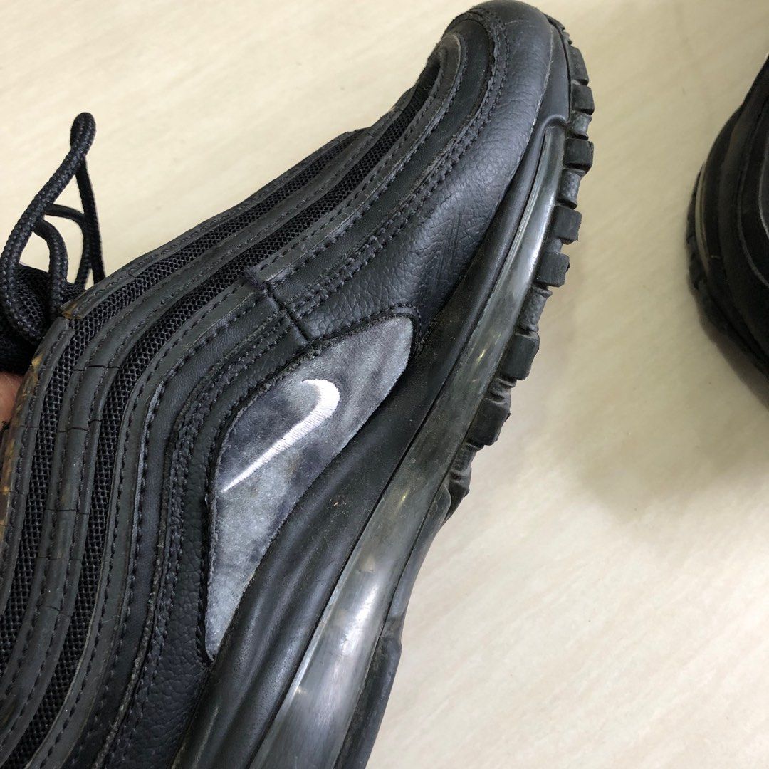 womens air max 97 triple black