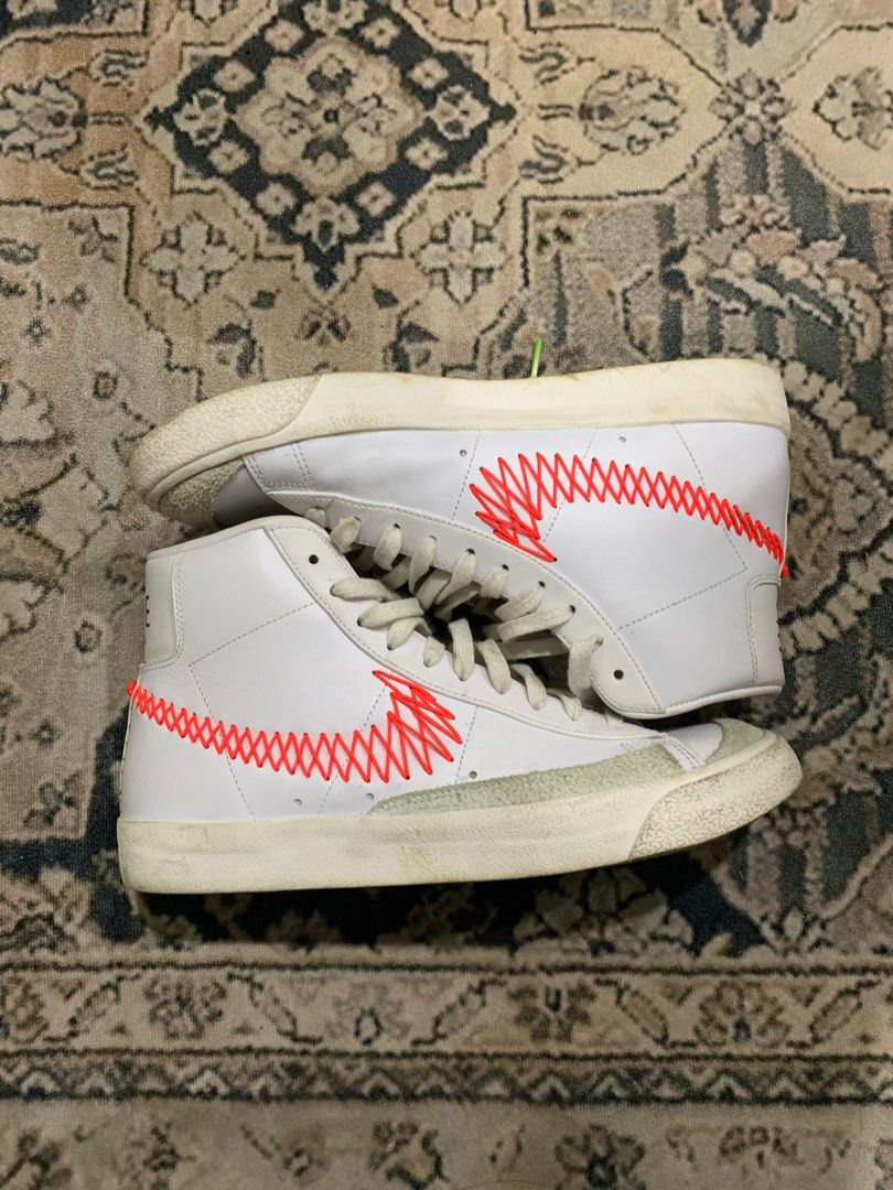 nike blazer mid 77 vintage zigzag, Men's Fashion, Footwear, Sneakers on