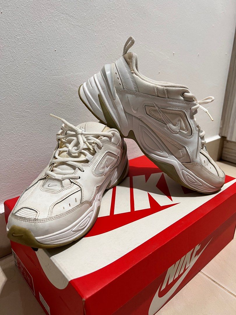 Nike tekno cream white store