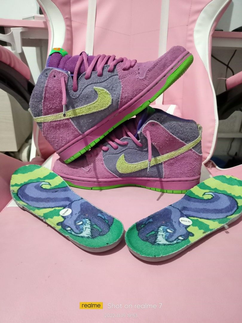NIKE SB DUNK HIGH 420 SKUNKS 42 26 5 CM PRELOVED BEKAS SECOND