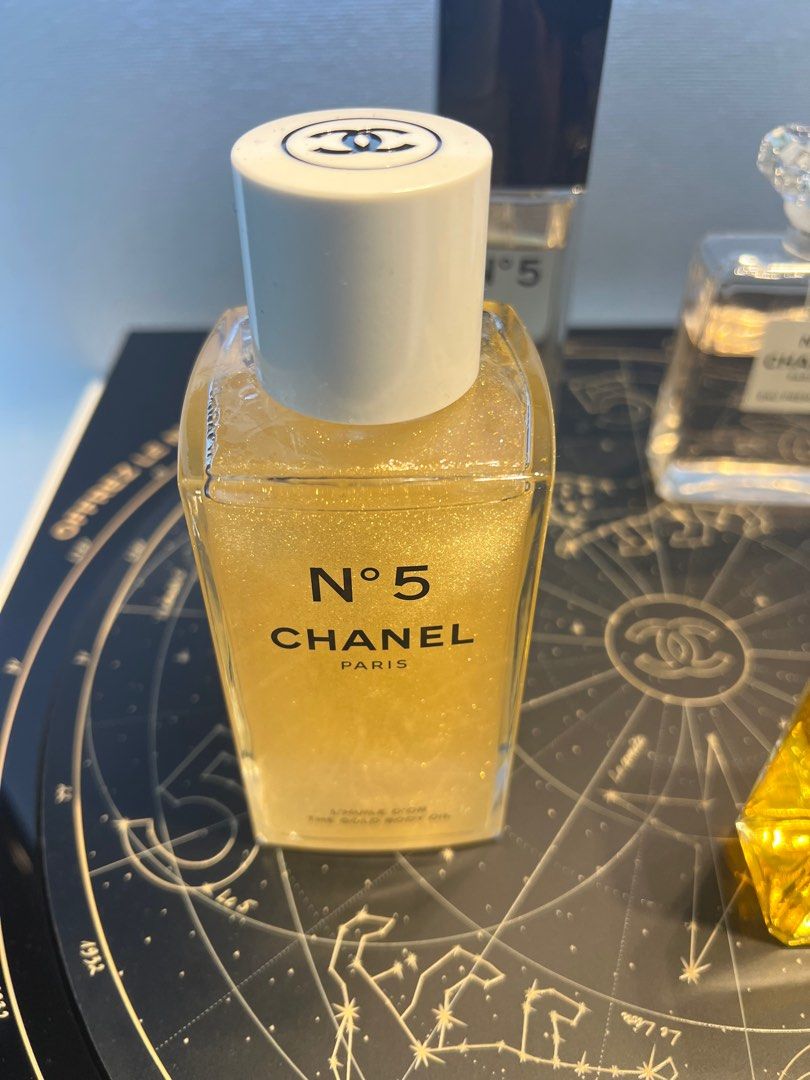 Chanel N°5 París Aceite The Gold Body Oil Original Único