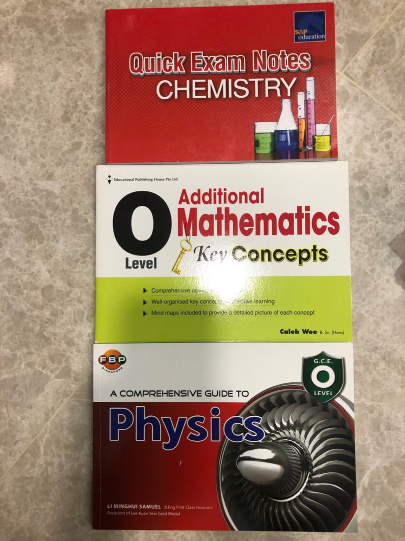 O level revision notes, Hobbies & Toys, Books & Magazines, Textbooks on ...