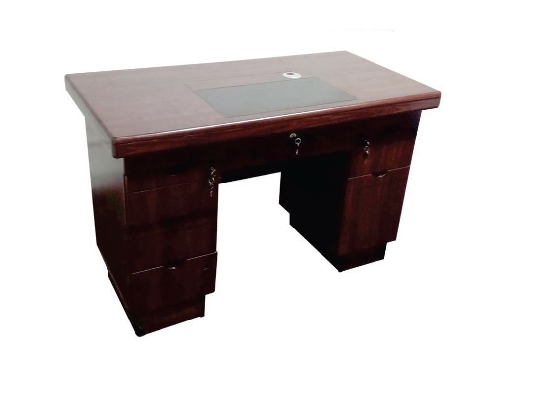 OFFICE TABLE pvc LAMINATED - OFFICE FURNITURE PARTITION, Furniture ...
