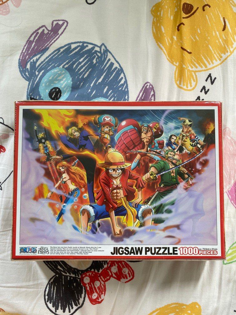 One Piece Jigsaw Puzzle (1000 Pieces), Hobbies & Toys, Toys & Games on Carousell