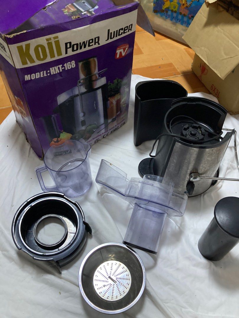 ORIGINAL KOII POWER JUICER, TV & Home Appliances, Kitchen Appliances