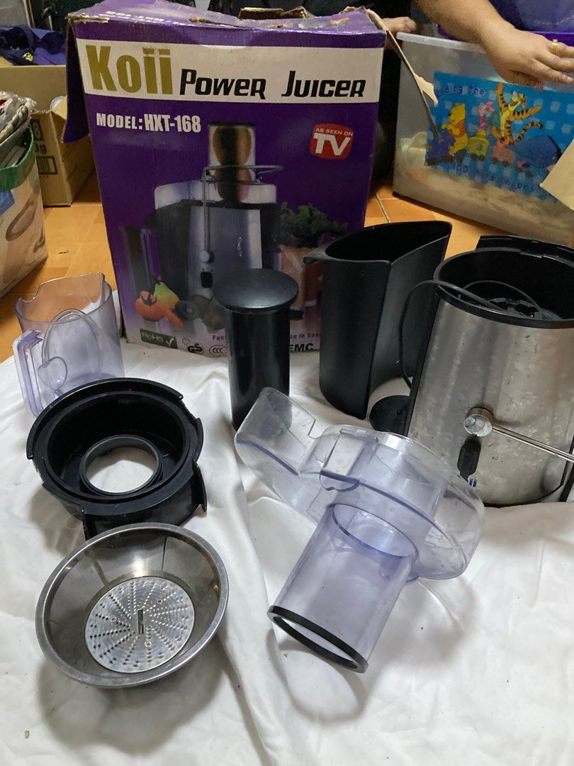 ORIGINAL KOII POWER JUICER, TV & Home Appliances, Kitchen Appliances