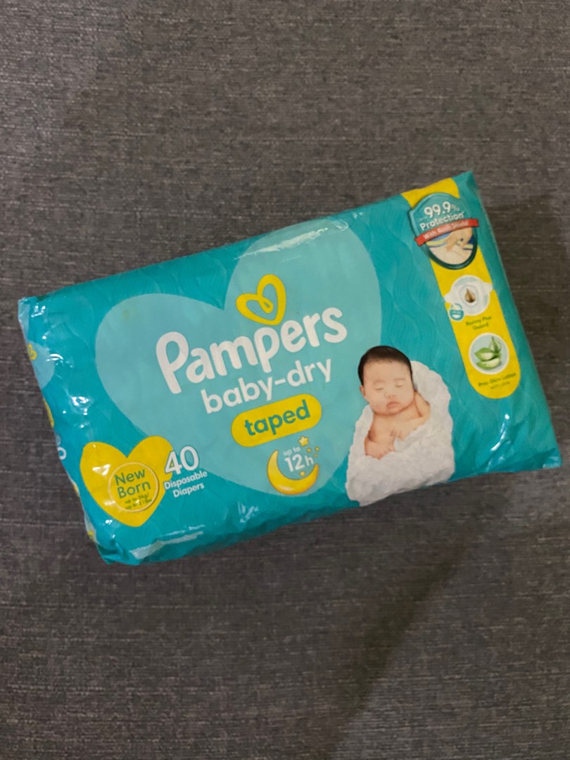 Pampers Newborn Diaper, Babies & Kids, Bathing & Changing, Diapers