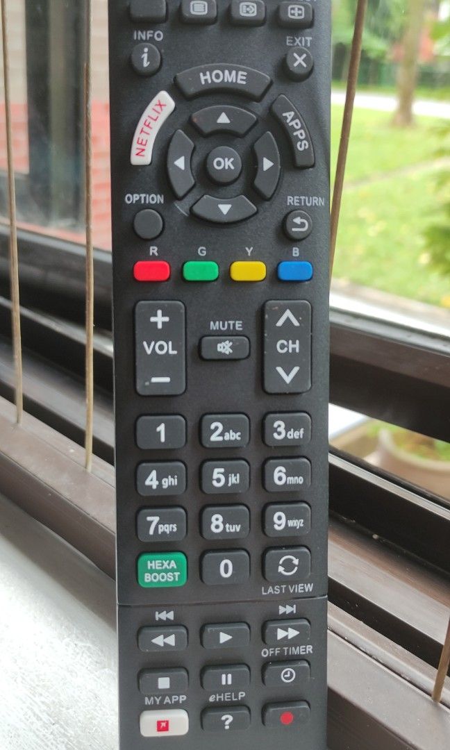 Panasonic TV remote control RML1268 RML1378 NETFLIX, TV & Home