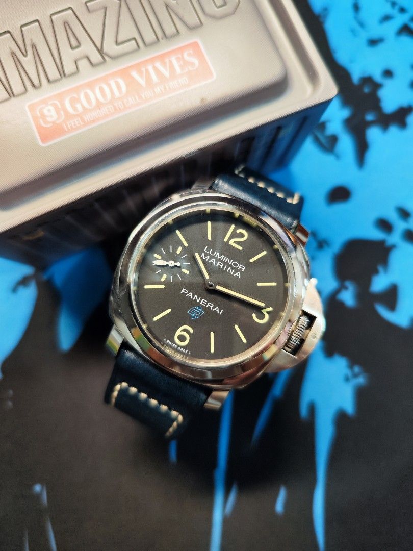 Panerai luminor pam777 BLUE LOGO fullset lucky No.789