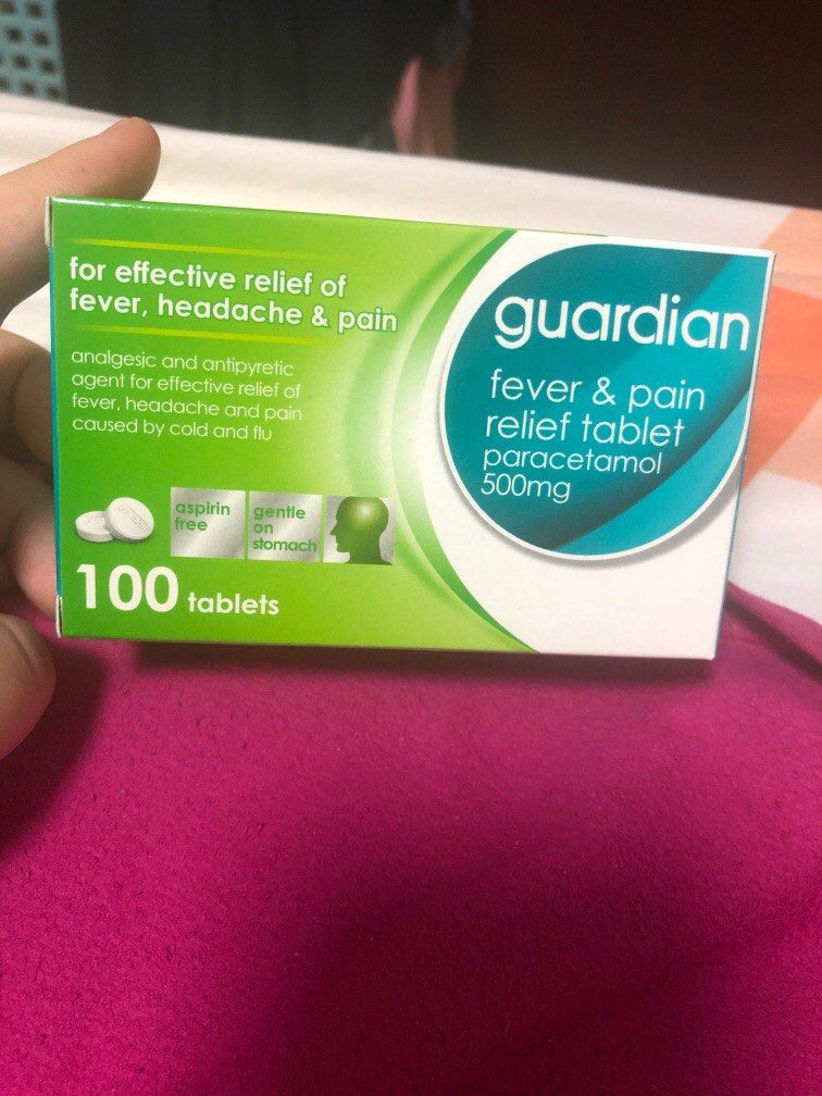 paracetamol 10 tablets Expiry Aug 2024, Health & Nutrition, Medical