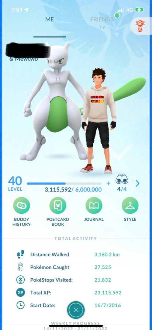 Selling] Pokemon GO:lvl 40 supper accout,mewtwo,many perfect pokemon,many  legendary