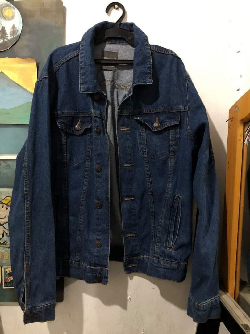 PRIMARK Denim Jacket ( Bnew ) unisex, Men's Fashion, Coats, Jackets and