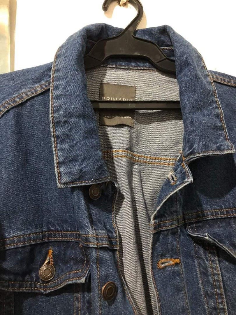 PRIMARK Denim Jacket ( Bnew ) unisex, Men's Fashion, Coats, Jackets and