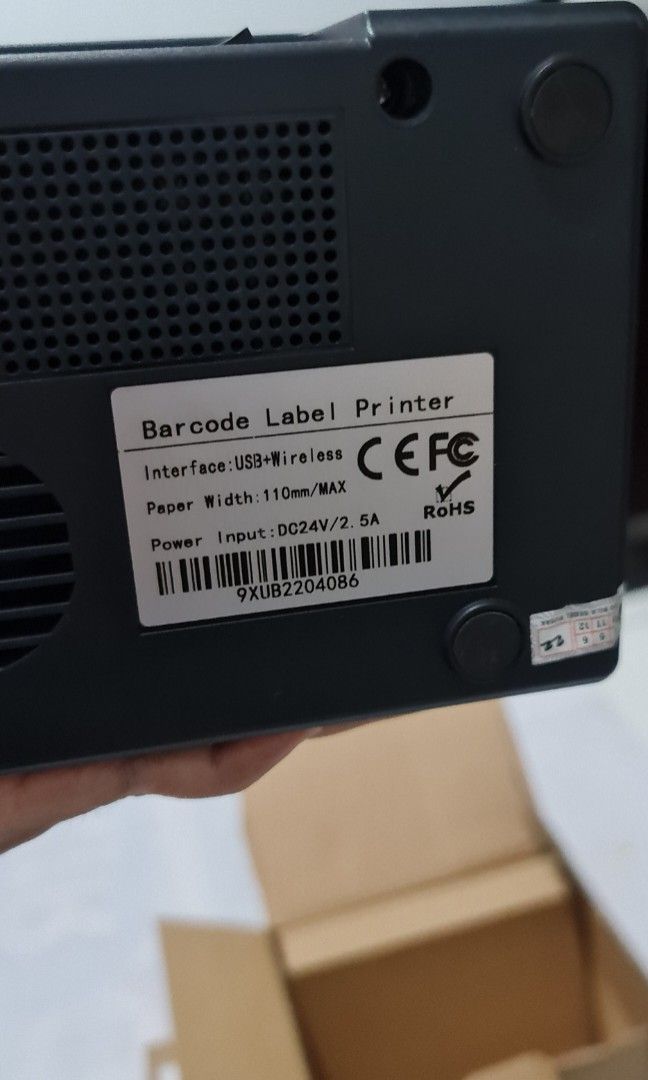 Printer Barcode Thermal/Label Resi A6, Elektronik, Bagian ...
