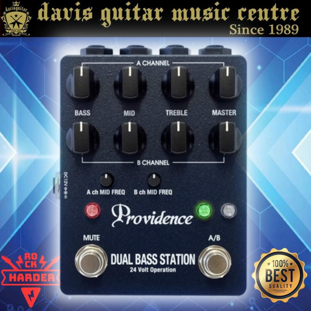 美品providence dual bass station dbs-1 Providence DBS-1 Dual Bass Station Preamp | Reverb