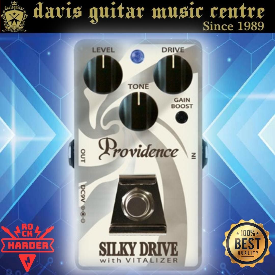 Providence Silky Drive Overdrive Guitar Effect Pedal Made In Japan