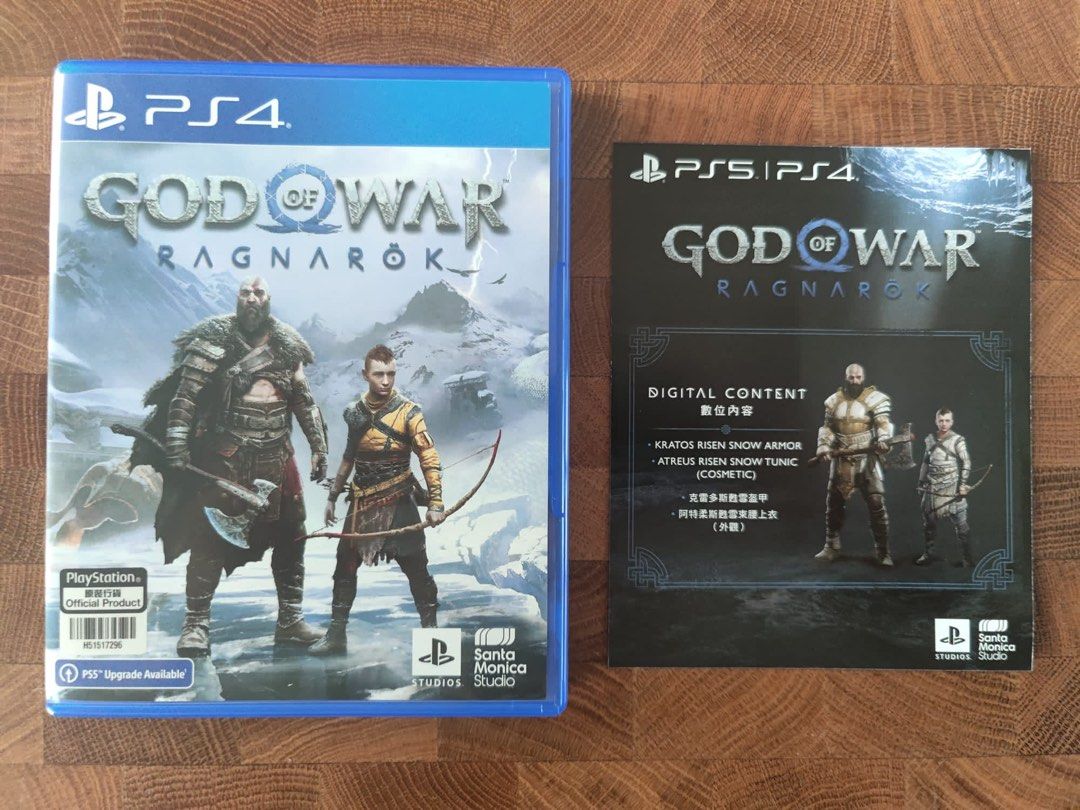 God Of War Ragnarok Preorder Bonus Content PS4 / PS5