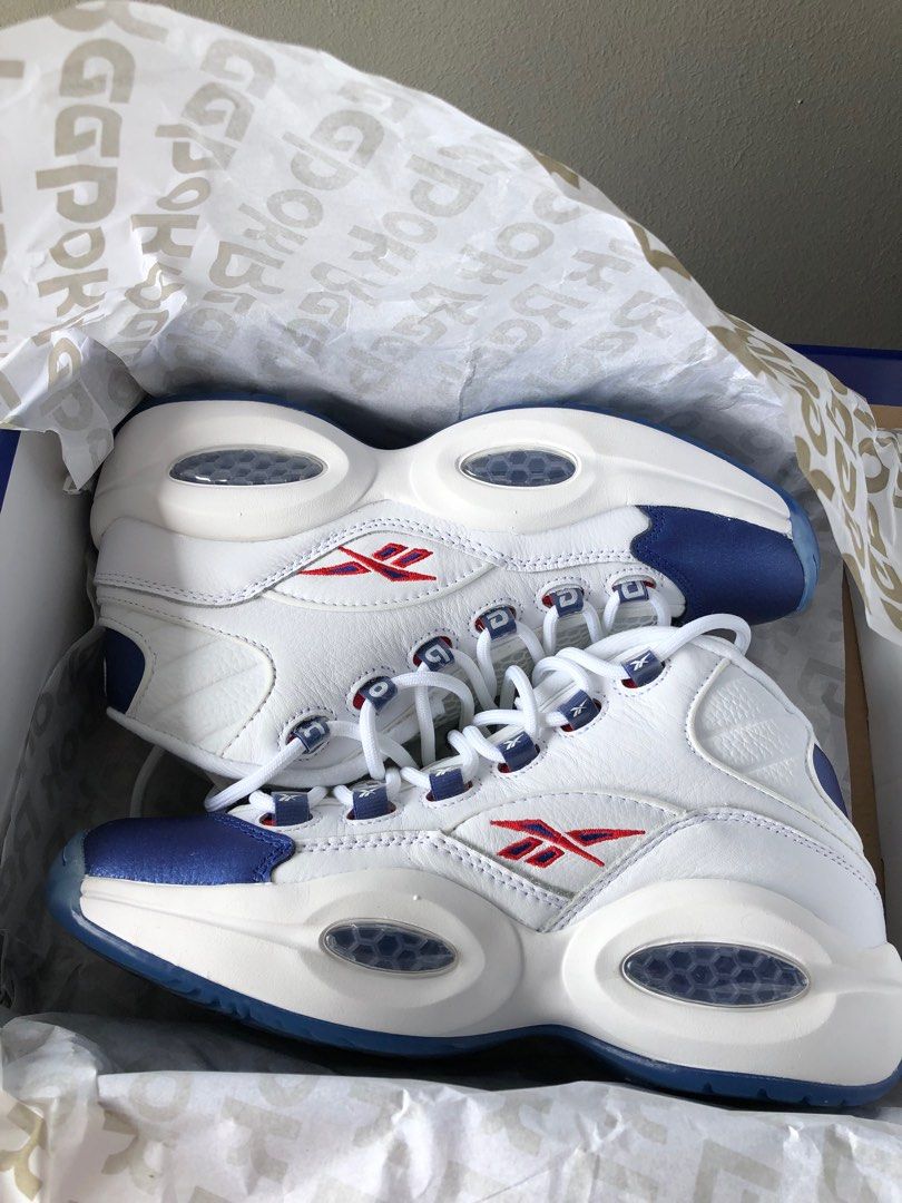 Reebok Question Mid US 7 US 7.5 Men s Fashion Footwear