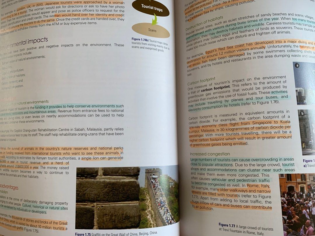[revised edition] Pure human geography textbook, Hobbies & Toys, Books ...