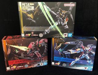 [Price Reduced! -- Set or Separate] Robot Spirits Metal Robot Wing Gundam Series -- Wing Gundam Zero, Epyon and Deathscythe
