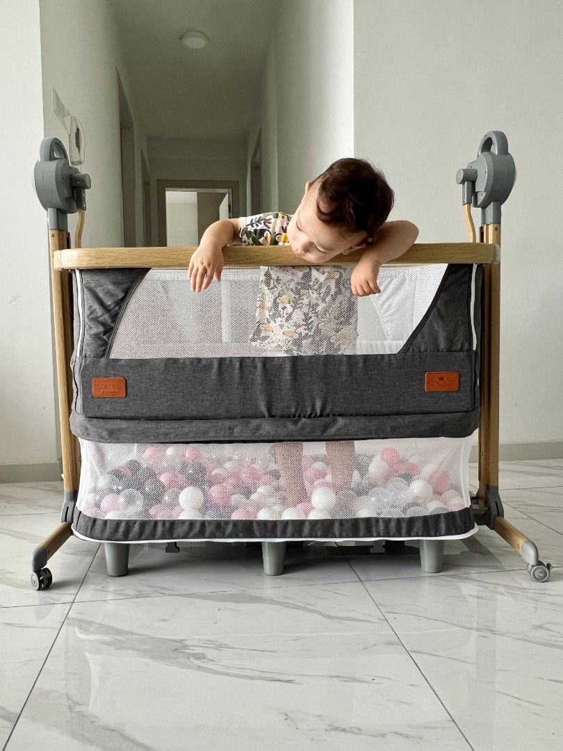 Royal kiddy bedside shop cot