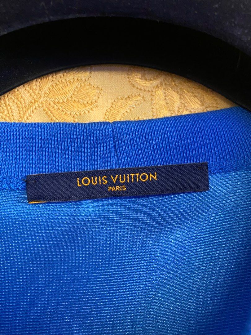 Louis Vuitton Sporty T-Shirt With Patch Blue for Men