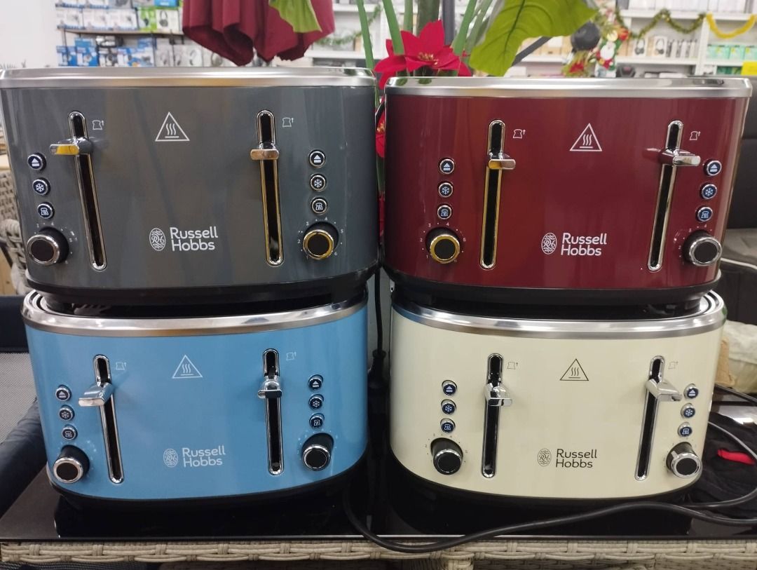 Russell Hobbs 4 Slice Toaster, TV & Home Appliances, Kitchen Appliances