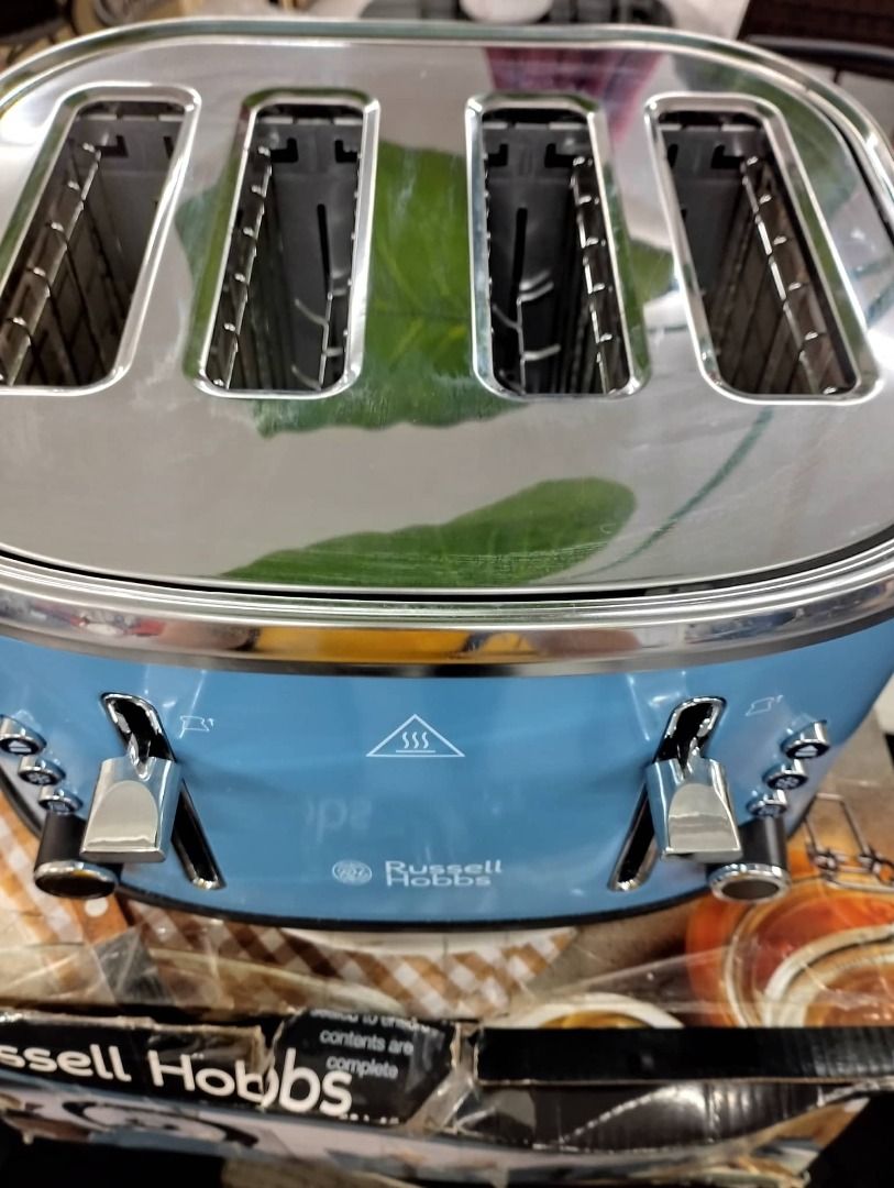 Russell Hobbs 4 Slice Toaster, TV & Home Appliances, Kitchen Appliances