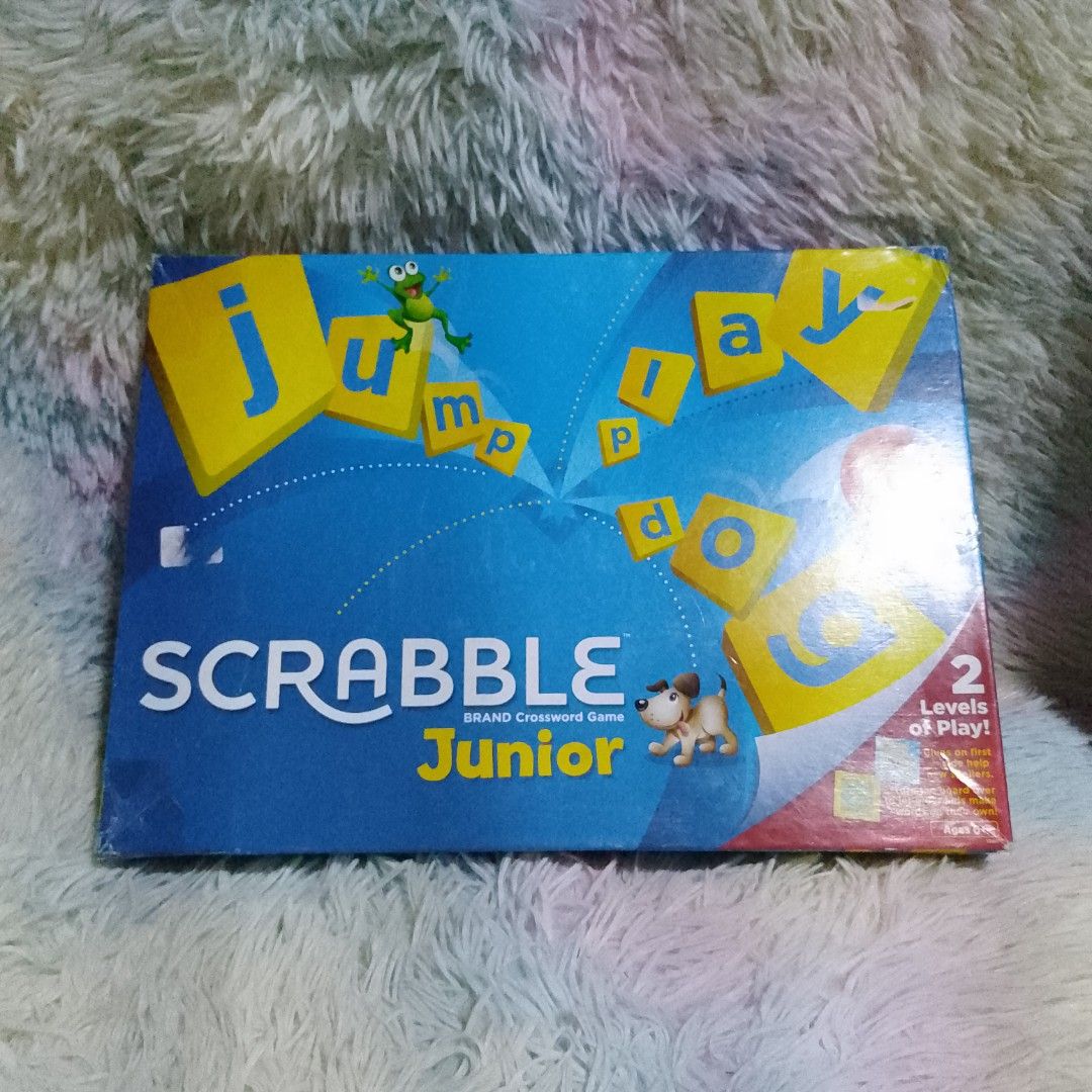 Scrabble Junior Boardgame, Hobbies & Toys, Toys & Games on Carousell