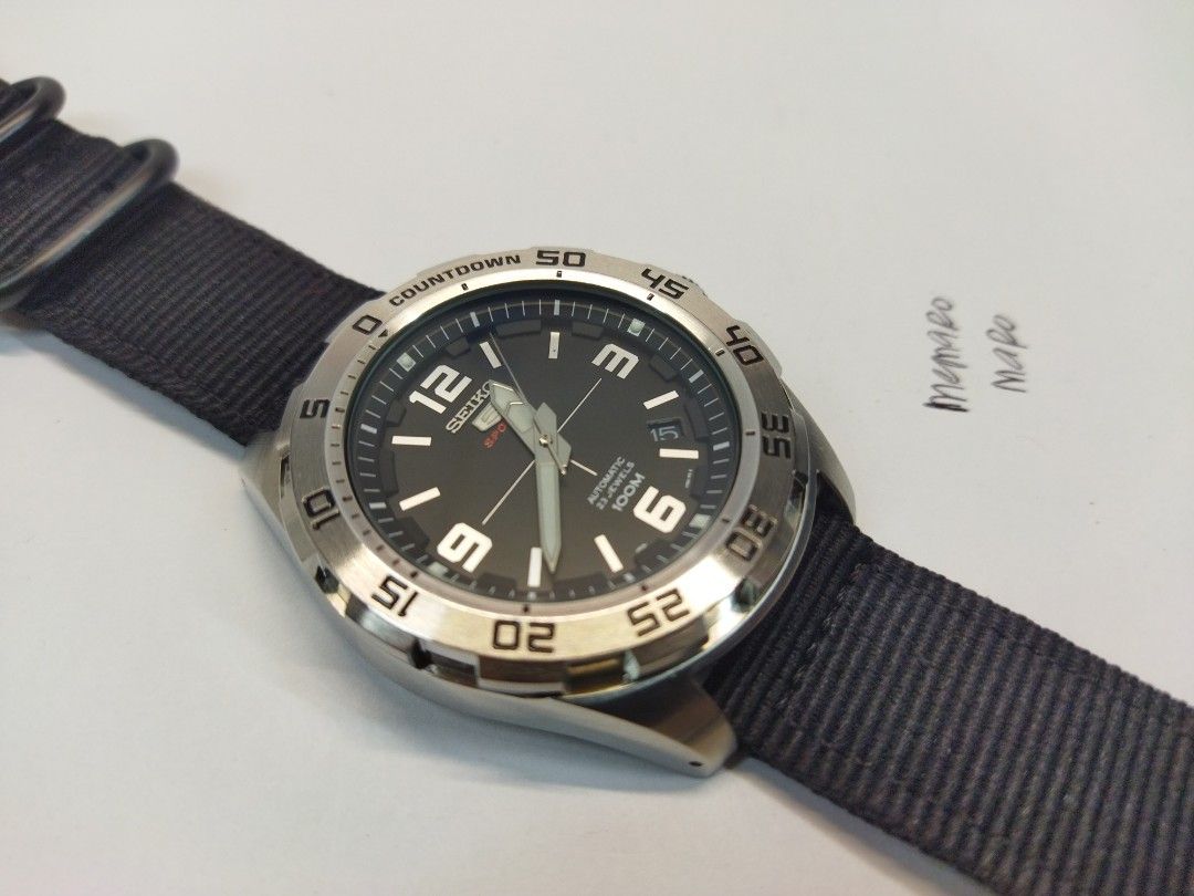 Seiko 5 Sports 4R35B Automatic 23 jewels SRPB79 Men s Fashion