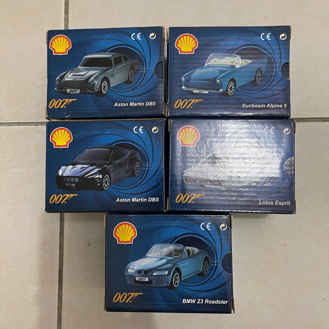 SHELL JAMES BOND 007 CAR COLLECTION 2008, Hobbies & Toys, Toys & Games