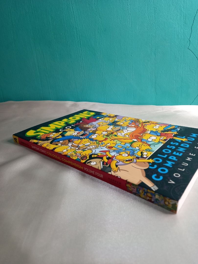 SIMPSONS COMICS COLOSSAL COMPENDIUM VOLUME FOUR, Hobbies & Toys, Books ...